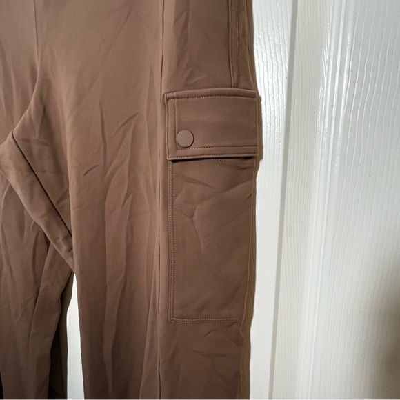 Athleta Delancey Straight Cargo Pants in Brown Size XL - Picture 3 of 8